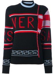свитер с логотипом Versace