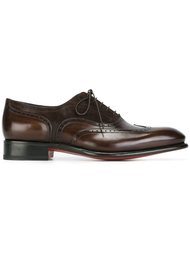 туфли Оксфорды Santoni