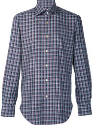 рубашка в клетку Kiton