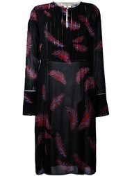 платье с принтом перьев Emilio Pucci