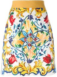 юбка из парчи  Dolce &amp; Gabbana