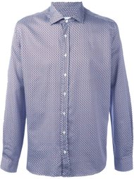 рубашка с мелким узором Etro
