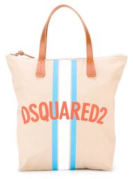 сумка-шоппер с принтом логотипа Dsquared2