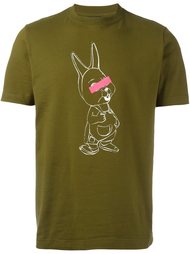 футболка с принтом кролика Ps By Paul Smith