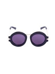 KAREN WALKER EYEWEAR MAZE BLACK W / GOLD ??? Acetate Karen Walker Eyewear