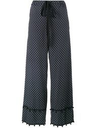 sleepless print palazzo pants Adam Selman