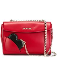 сумка на плечо с подвеской-сердцем Love Moschino