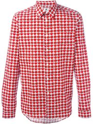 рубашка с принтом роз Ps By Paul Smith