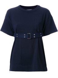 футболка с поясом Sacai