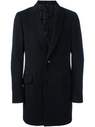однобортное пальто Etro