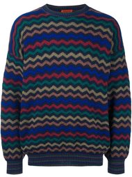 джемпер с зигзагообразным принтом Missoni Vintage