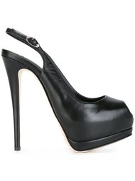 туфли на шпильках с ремешком на пятке Giuseppe Zanotti Design