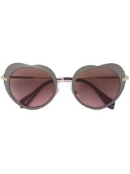 солнцезащитные очки в оправе-сердце Miu Miu Eyewear