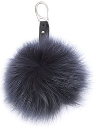 брелок с помпоном из кроличьего меха Herno