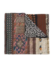 patchwork contrast scarf Pierre-Louis Mascia