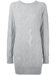 вязаный джемпер с рваными деталями Stella McCartney