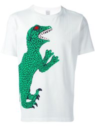 футболка с принтом ящерицы Paul Smith