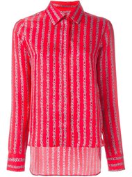 рубашка с полосатым узором Carven