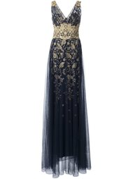 кружевное платье Marchesa Notte