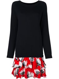 платье-свитер комбинированного кроя Boutique Moschino