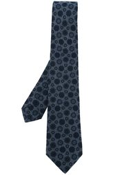 галстук с цветочным узором Kiton