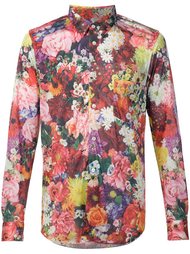 рубашка с цветочным принтом Comme Des Garçons Homme Plus