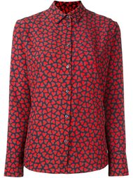 рубашка с рисунком в виде сердец Ps By Paul Smith