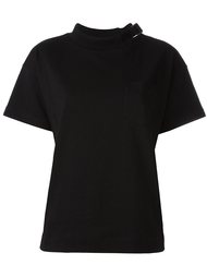футболка с ремешком  Sacai