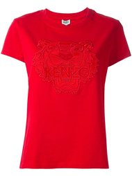 футболка с вышивкой  Kenzo