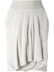 драпированная юбка  Rick Owens