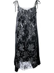 платье с кружевной вставкой  Antonio Marras
