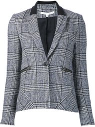 plaid single breasted blazer Veronica Beard