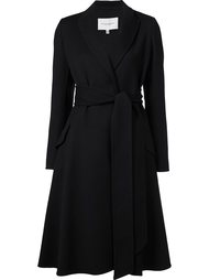 belted A-line coat Carolina Herrera