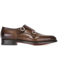 классические туфли монки Santoni