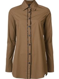 bead embellished button down Vera Wang