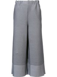 wide cropped trousers  Issey Miyake