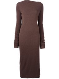 платье с драпировкой  Rick Owens Lilies