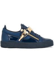 кеды с золотистой пряжкой Giuseppe Zanotti Design