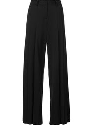 pleated palazzo pants Vera Wang