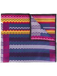 шарф с зигзагообразным узором Missoni
