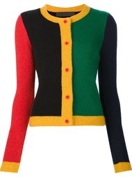 colour block cardigan The Elder Statesman