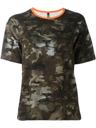 camouflage boxy T-shirt Versus