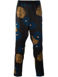 floral print track pants MSGM