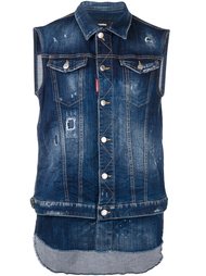 джинсовый жилет  Dsquared2