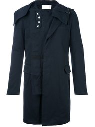 многослойное пальто Sacai