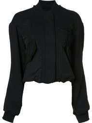 cropped jersey bomber jacket Haider Ackermann