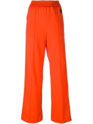 спортивные брюки с полосками по бокам MSGM