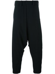брюки с заниженным шаговым швом Issey Miyake Men
