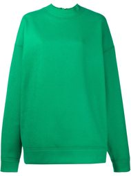 ruffle sleeve oversized sweatshirt Marques'almeida