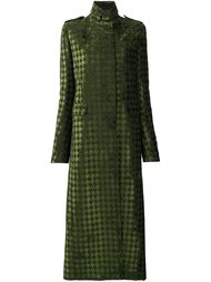 приталенное пальто в ломаную клетку Haider Ackermann